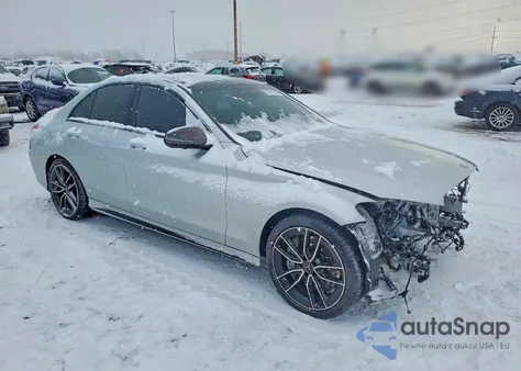 2020 Mercedes-Benz C 43 Amg z USA, uszkodzony, nr VIN W1KWF6EB9LR581168